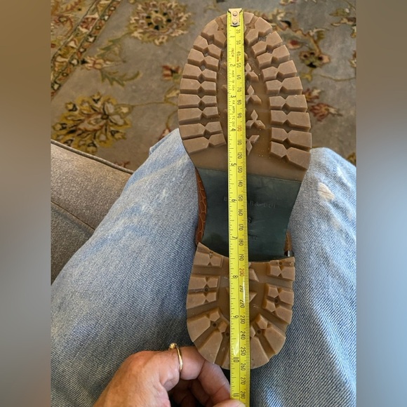 Barbara Bui tan leather hiking boot 36 - Picture 9 of 9